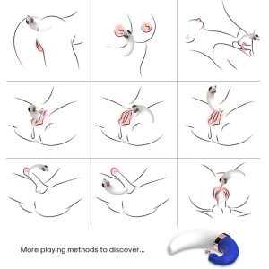 VIBRADOR DO PONTO G SWEETMOON COM SUCÇÃO (AZUL) - Image 4
