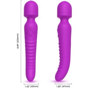 VIBRADOR COM AQUECIMENTO MISSION MASSAGER (ROXO) - Image 2