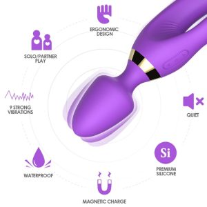 MASSAJADOR ARMONY RABBIT (ROXO) - Image 3