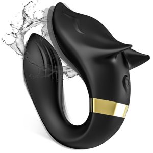 VIBRADOR PARA CASAIS FOX COM COMANDO (PRETO) - Image 2