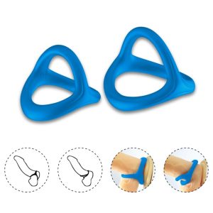 ANEL PARA O PÉNIS TRESOR DOUBLE (AZUL) - Image 3