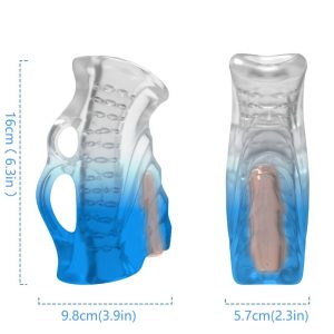 MASTURBADOR AUTOMÁTICO FINGER (AZUL GRADIENTE) - Image 3