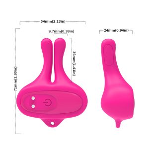 PINÇAS MAGNÉTICAS PARA OS MAMILOS COM VIBRAÇÃO (RABBIT) - Image 7