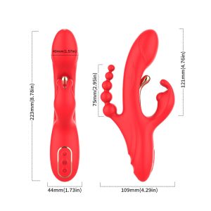 VIBRADOR RABBIT ARMONY COM BOLAS ANAIS - Image 6