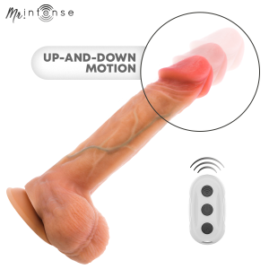 VIBRADOR REALISTA COM AQUECIMENTO E COMANDO LOGAN | 20 CM - Image 6