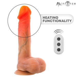 VIBRADOR REALISTA COM AQUECIMENTO E COMANDO LOGAN | 20 CM - Image 8