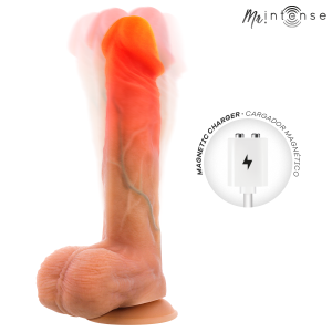 VIBRADOR REALISTA COM AQUECIMENTO E COMANDO LOGAN | 20 CM - Image 2