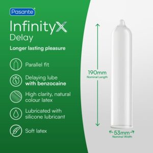 PRESERVATIVOS RETARDANTES INFINITY X DELAY | 12 UDS - Image 3