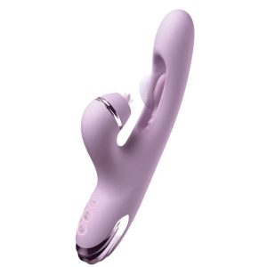 FANTASY FOR HER - G-TOUCH PULSE PRO PURPLE G-SPOT & CLITORAL RABBIT VIBRATOR - Image 1
