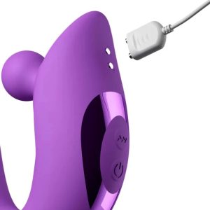 FANTASY FOR HER - HARMONI PRO PURPLE G-SPOT & CLITORAL RABBIT VIBRATOR - Image 7