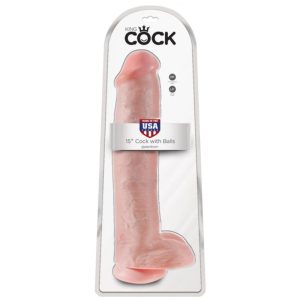 DILDO REALISTA KING COCK COM BASE VENTOSA | 38 CM - Image 6
