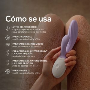 VIBRADOR RABBIT INA TWIST PONTO G (LILÁS) - Image 8