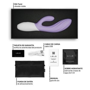 VIBRADOR RABBIT INA TWIST PONTO G (LILÁS) - Image 6