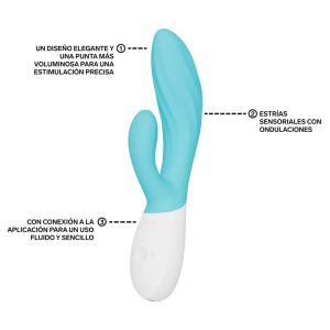 VIBRADOR RABBIT INA TWIST PONTO G (AZUL) - Image 3