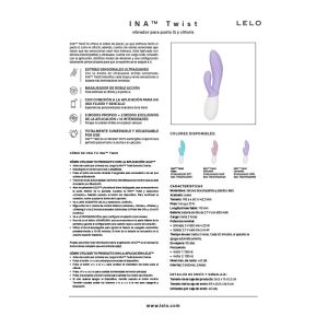 VIBRADOR RABBIT INA TWIST PONTO G (AZUL) - Image 7