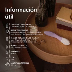 VIBRADOR DO PONTO G MONA (LILÁS) - Image 8