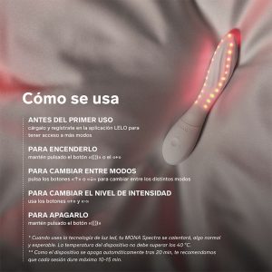 VIBRADOR COM LUZ TERAPÊUTICA MONA SPECTRA - Image 9