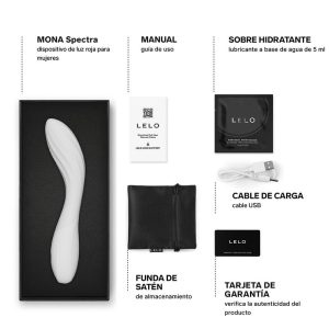 VIBRADOR COM LUZ TERAPÊUTICA MONA SPECTRA - Image 12