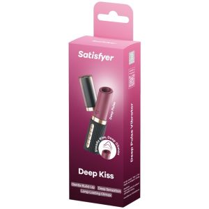 VIBRADOR EM FORMA DE BATOM SATISFYER DEEP KISS - Image 6