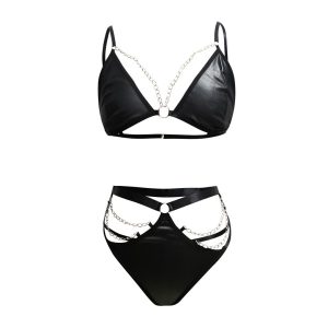 CONJUNTO DE 2 PEÇAS MICRO FAUX LEATHER - Image 4