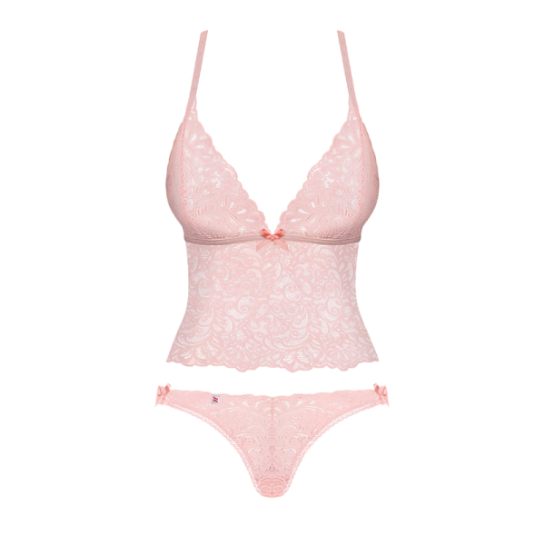 OBSESSIVE DELICANTA CONJUNTO DE LINGERIE ROSA