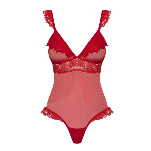 OBSESSIVE 863-TED-3 LINGERIE VERMELHA