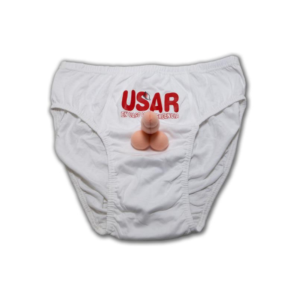 DIVERTY SEX – CUECA MASCULINA COM SOM “USAR EM CASO DE EMERGÊNCIA”