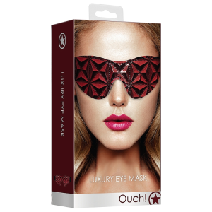 MÁSCARA LUXURY EYE MASK VERMELHA OUCH!