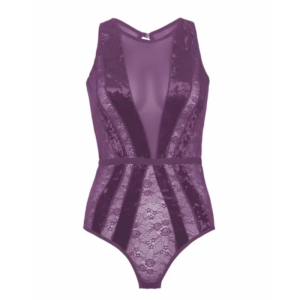 BODY DE VELUDO ROXO LEG AVENUE 89236 S