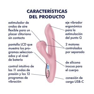 VIBRADOR RABBIT SATISFYER PRO+GEN 2 - Image 6