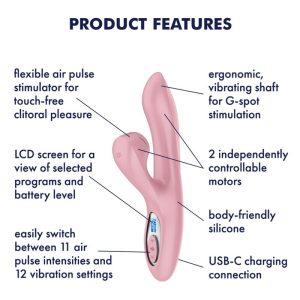 VIBRADOR RABBIT SATISFYER PRO+GEN 2 - Image 7