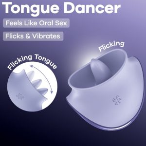 ESTIMULADOR DE CLÍTORIS SATISFYER TONGUE DANCER - Image 6