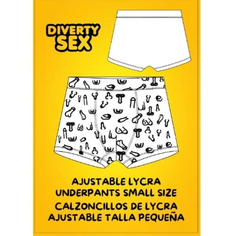 BOXERS COM ESTAMPA DE PÉNIS
