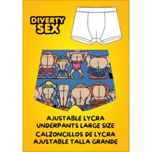 BOXERS COM ESTAMPA DE NÁDEGAS