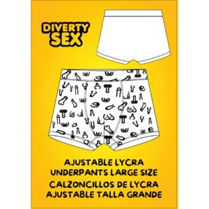 BOXERS COM ESTAMPA DE PÉNIS