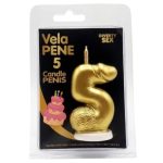 VELA EM FORMATO DE PÉNIS