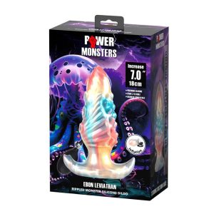 PLUG ANAL POWER MONSTERS EBON LEVIATHAN INSUFLÁVEL | 18 CM - Image 2
