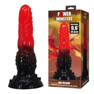 DILDO POWER MONSTERS FIRE DRAGON COM VENTOSA | 24.5 CM - Image 8