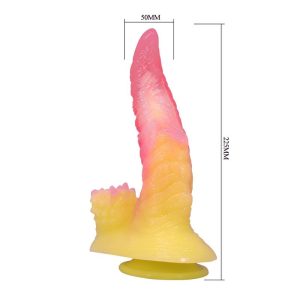 DILDO POWER MONSTERS RIPPLIED COM VENTOSA | 22.5 CM - Image 6
