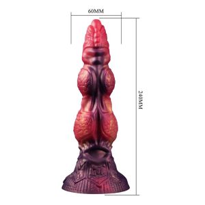 DILDO POWER MONSTERS SAVAGE BEASTLORD COM VENTOSA | 24 CM - Image 5