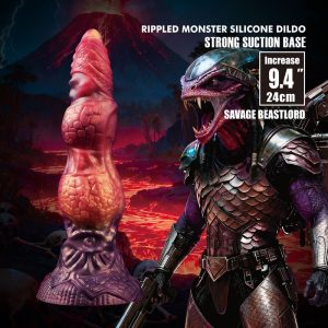 DILDO POWER MONSTERS SAVAGE BEASTLORD COM VENTOSA | 24 CM - Image 7