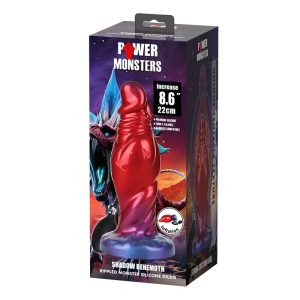 DILDO POWER MONSTERS SHADOW BEHEMOTH INSUFLÁVEL | 22 CM - Image 2