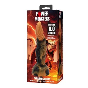 DILDO POWER MONSTERS TYRANNOSAURUS COM VENTOSA | 20.5 CM - Image 2