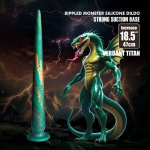 DILDO POWER MONSTERS WILDWYRM TAIL COM VENTOSA | 47 CM - Image 8