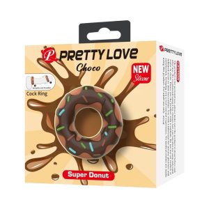 ANEL PARA O PÉNIS SUPER DONUT (CASTANHO) - Image 7