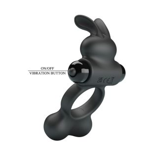 ANEL PARA O PÉNIS COM RABBIT 1 MODOS - Image 9