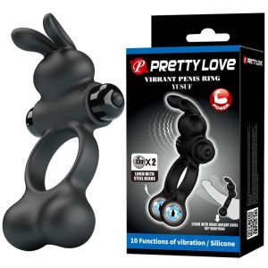 ANEL PARA O PÉNIS COM RABBIT 1 MODOS - Image 11