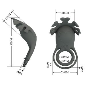 ANEL PARA O PÉNIS COM ESTIMULADOR MASTER - Image 9