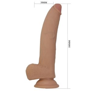 DILDO REALISTA FLEXÍVEL ELLCUMENT | 18 CM Ø 4.5 CM - Image 6