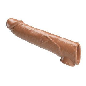 MANGA EXTENSORA PARA O PÉNIS AJUSTÁVEL (PELE ESCSURA) | 26 CM Ø 4 CM - Image 6